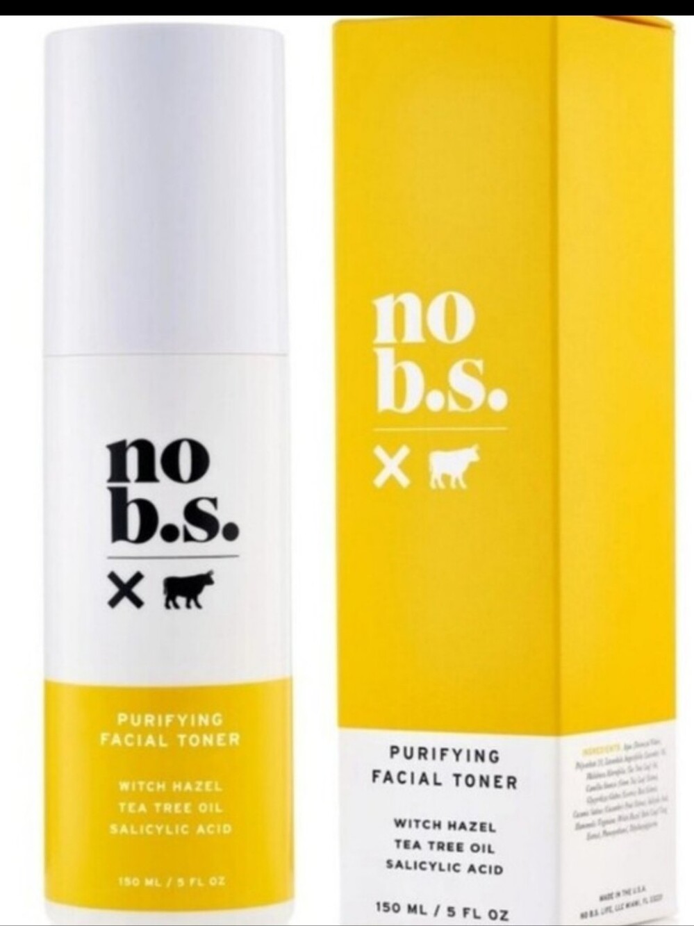 NWT No B.S Purifying Facial Toner